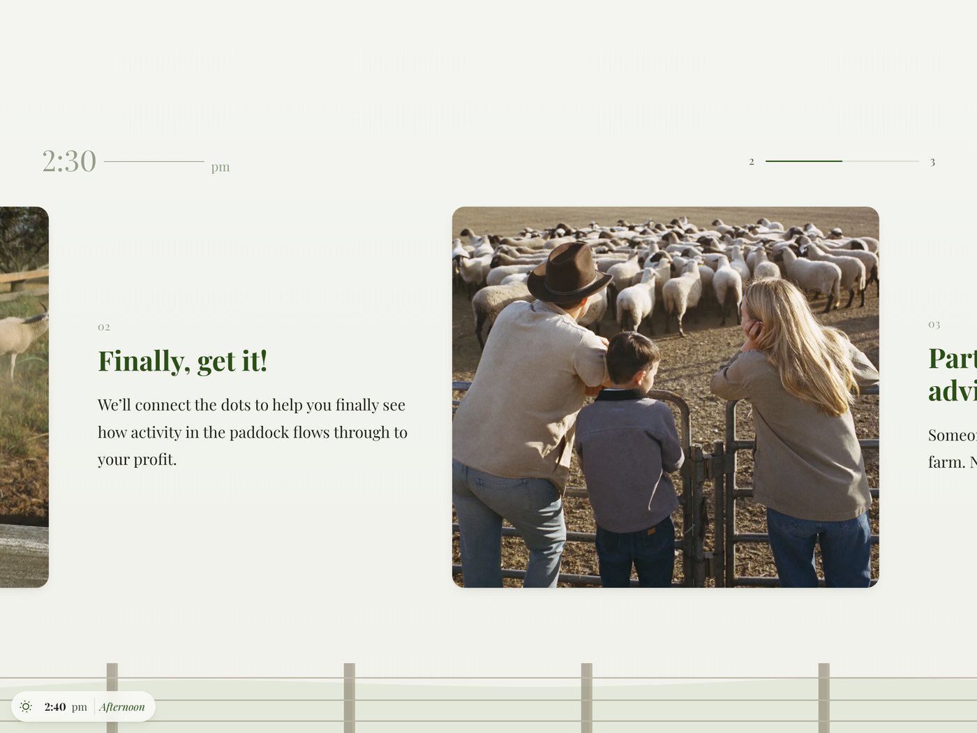 About page introducing Agfin and founder Robert Barnes